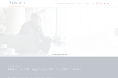 ansaco.de - Online Marketing Manager Neckargemünd