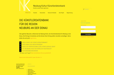 neuburg-kultur.de - Online Marketing Manager Neuburg An Der Donau