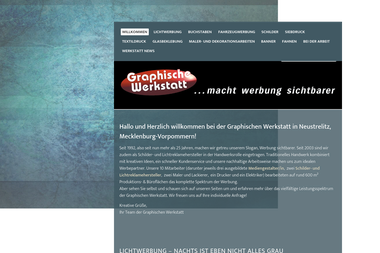 graphischewerkstatt.de - Online Marketing Manager Neustrelitz