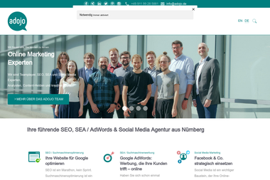 adojo.de - Online Marketing Manager Nürnberg