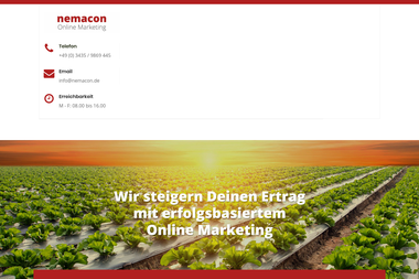 nemacon.de - Online Marketing Manager Oschatz