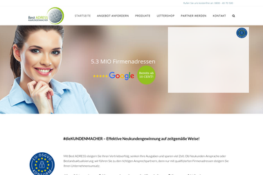 best-adress.de - Online Marketing Manager Regensburg