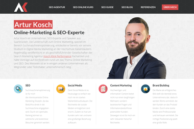artur-kosch.de - Online Marketing Manager Saarbrücken