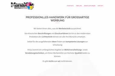 manax-werbetechnik.de - Online Marketing Manager Schortens