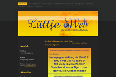 luettje-welt.de - Online Marketing Manager Stadthagen