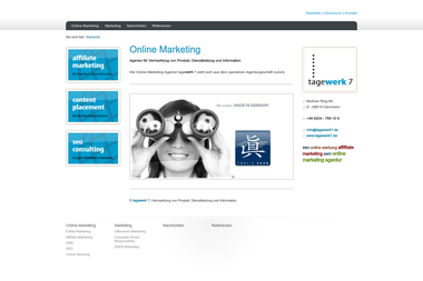 tagewerk7.de - Online Marketing Manager Viernheim