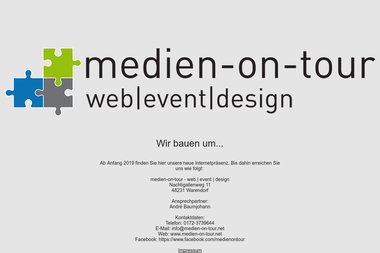 medien-on-tour.net - Online Marketing Manager Warendorf