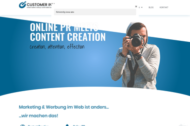 customer-inn.de - Online Marketing Manager Worms