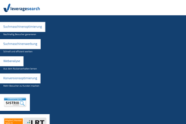 leveragesearch.de - Online Marketing Manager Würzburg