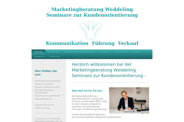 marketingberatung-weddeling.de - Online Marketing Manager Zülpich