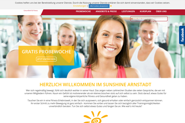 sunshine-arnstadt.de - Personal Trainer Arnstadt