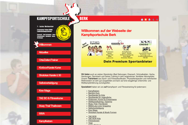 kampfsportschule-berk.de - Personal Trainer Eisenach