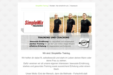 simplemix-training.de - Personal Trainer Freital