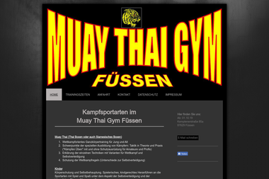muay-thai-gym-fuessen.de - Personal Trainer Füssen