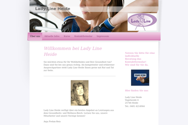 lady-line-heide.de - Personal Trainer Heide