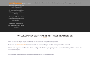 masterfitnesstrainer.de - Personal Trainer Karlsruhe