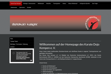 karate-kempen.de - Personal Trainer Kempen