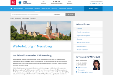 wbstraining.de/weiterbildung-merseburg - Personal Trainer Merseburg