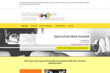 sportschule-haubold.de - Personal Trainer Northeim
