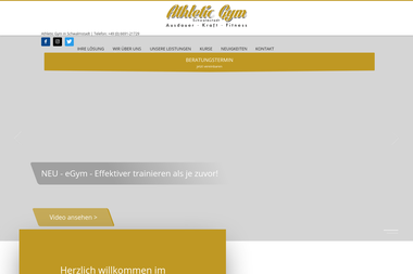 athletic-gym.de - Personal Trainer Schwalmstadt