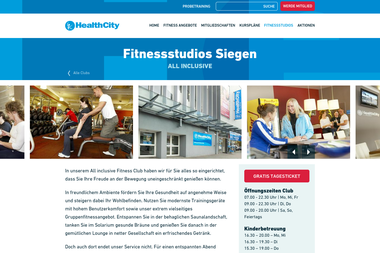healthcity.de/fitnessstudios/siegen - Personal Trainer Siegen