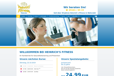 heinrichs-fitness.de - Personal Trainer Walsrode