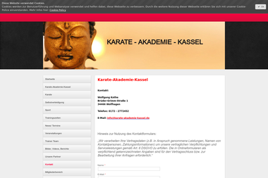 karate-akademie-kassel.de/kontakt - Personal Trainer Wolfhagen