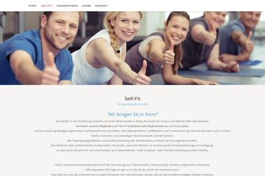 self-fit-studio-zittau.de/self-fit.htm - Personal Trainer Zittau