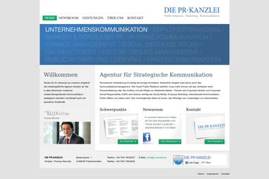 pr-kanzlei.de - PR Agentur Friedrichshafen