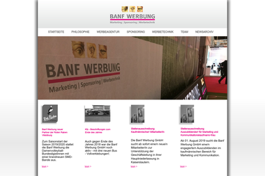 banf-werbung.de - PR Agentur Kaiserslautern