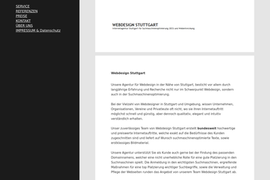 webdesignstuttgart.org - PR Agentur Leinfelden-Echterdingen