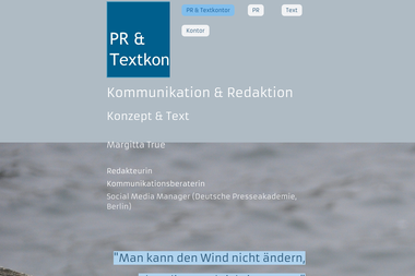 pr-und-textkontor.de - PR Agentur Lübeck