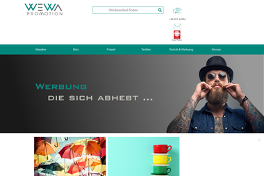 werbeartikel-wewa.de - PR Agentur Passau