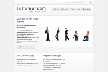 euromarcom.de - PR Agentur Wiesbaden