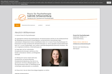 praxis-schwarzenburg.de - Psychotherapeut Ahrensburg