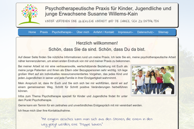 praxis-willems-kain.de - Psychotherapeut Blieskastel