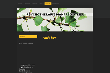 arztpraxis-steier-buchholz.de/kontakt/anfahrt - Psychotherapeut Buchholz In Der Nordheide