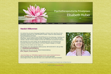 huber-psychotherapie.de - Psychotherapeut Eltville Am Rhein