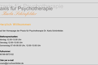 pt-schoenfelder.de - Psychotherapeut Eppstein