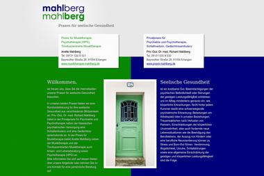 mahlberg-mahlberg.de - Psychotherapeut Erlangen