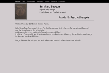 praxisseegers.de - Psychotherapeut Falkensee