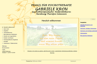 praxis-kron.de - Psychotherapeut Giengen An Der Brenz