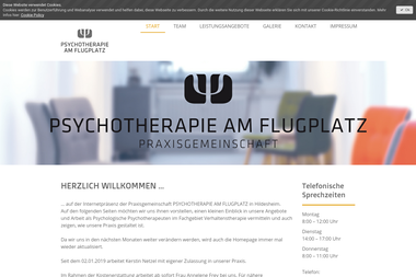 psychotherapie-am-flugplatz.de - Psychotherapeut Hildesheim