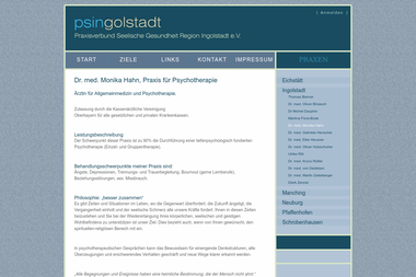 psingolstadt.de/dr-med-hahn.html - Psychotherapeut Ingolstadt