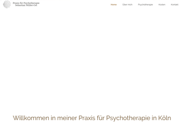 psychotherapie-koeln-mueller-ost.de - Psychotherapeut Köln