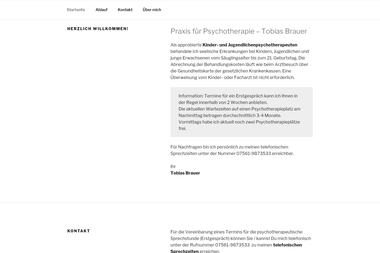 psychotherapiebrauer.de - Psychotherapeut Leutkirch Im Allgäu