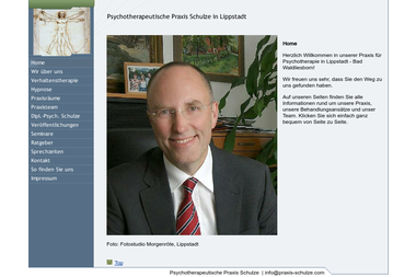 praxis-schulze.com - Psychotherapeut Lippstadt