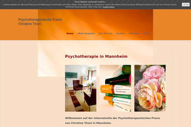praxis-thoni.de - Psychotherapeut Mannheim