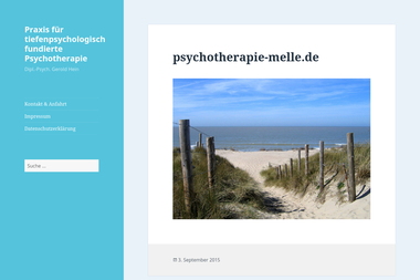 psychotherapie-melle.de - Psychotherapeut Melle