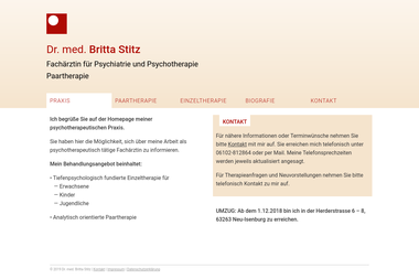 psychotherapie-stitz.de - Psychotherapeut Neu-Isenburg